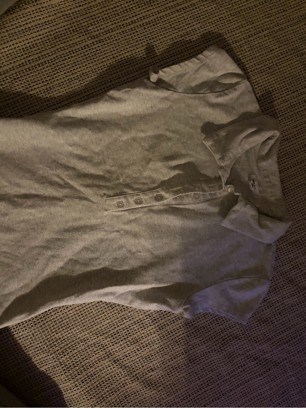 Garage Light Gray Women's Short Sleeve Polo